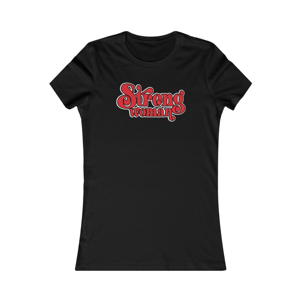 Strong Woman (Red Fitted)